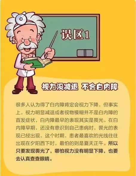 你對白內(nèi)障的誤解有多深？