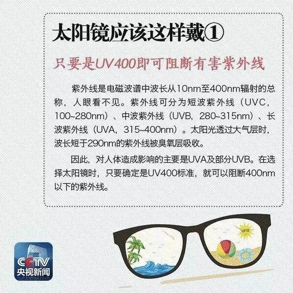 夏天即將到來，太陽鏡你真的會戴嗎？