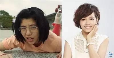 那些近視戴鏡暴丑的女明星們是做了什么變美了？？？